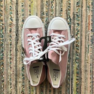 Light pink sneakers